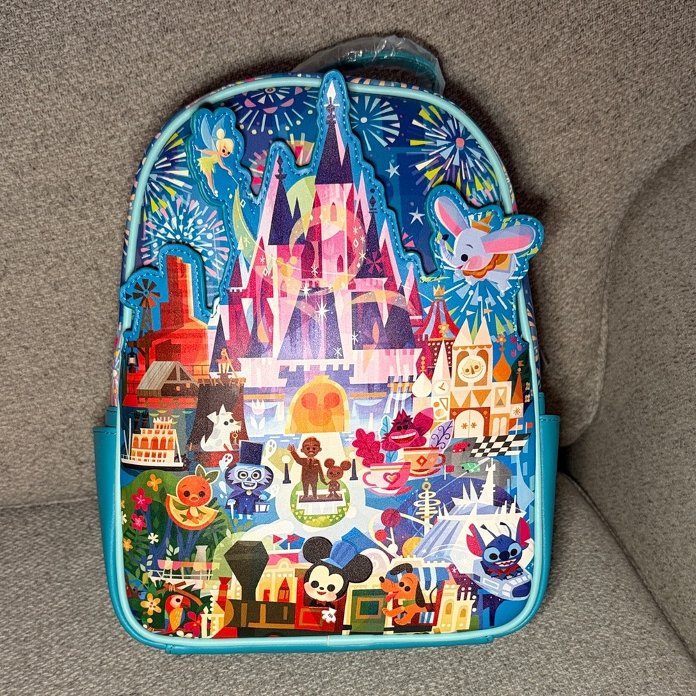 Loungefly x Joey Chou Firework Disney Backpack